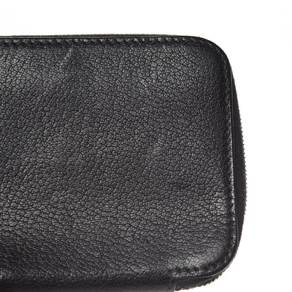 Hermes Chevre Mysore Globe Trotter Zip Agenda PM Black 10 of 11