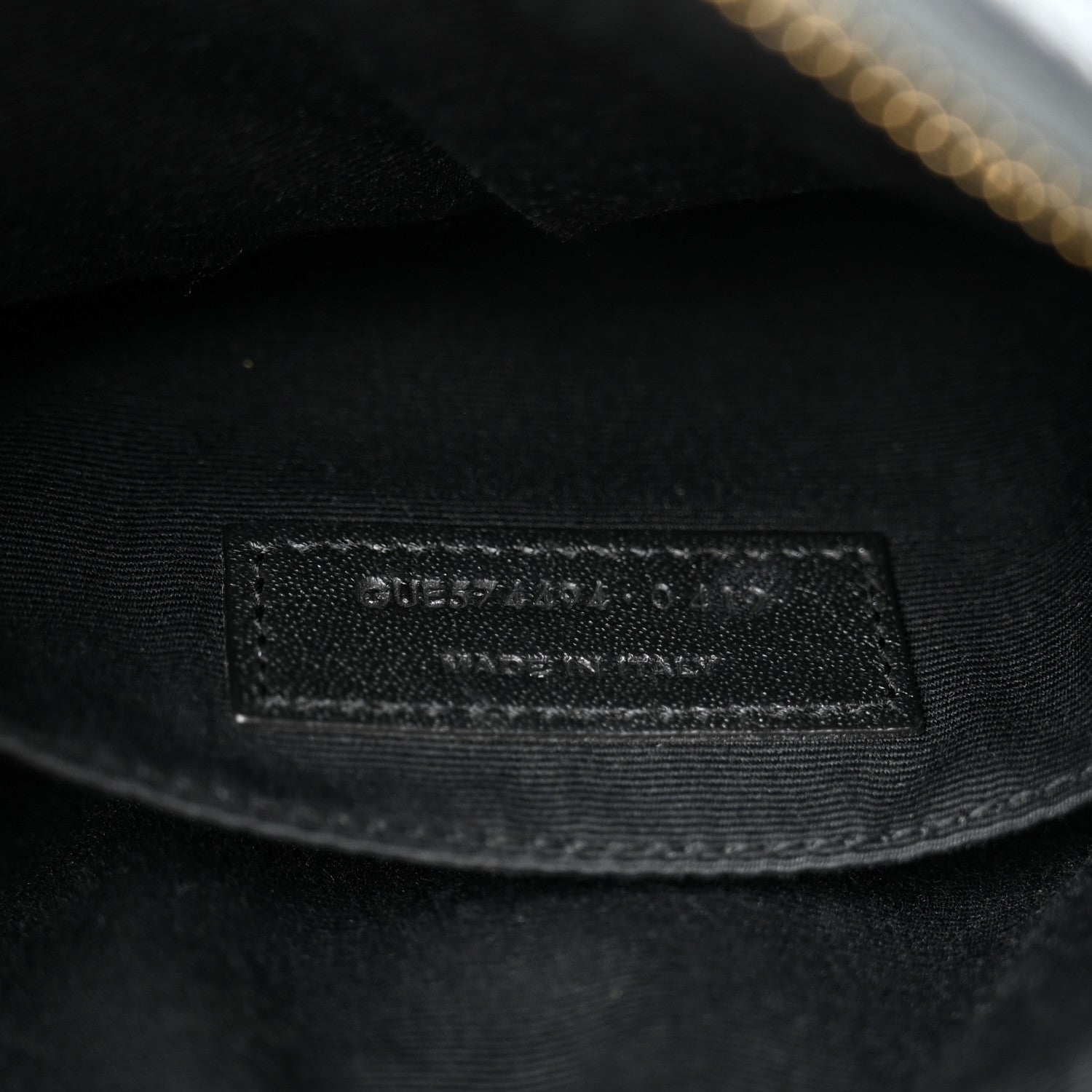 Saint Laurent Calfskin Matelasse Monogram Lou Camera Bag Smog 7 of 12