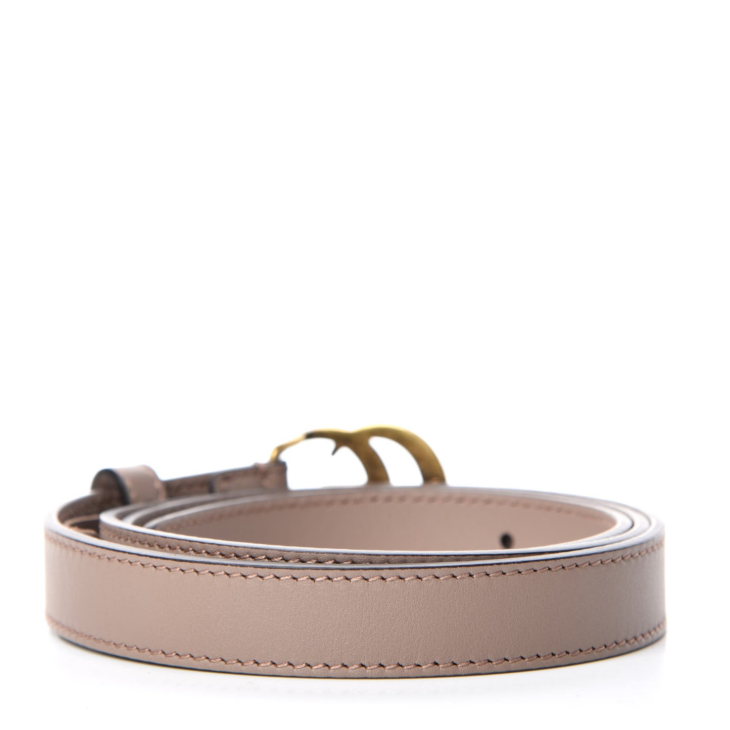 Calfskin Double G 20mm Belt 90 36 Porcelain Rose