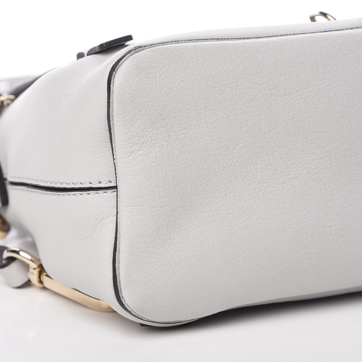 Chloe Suede Calfskin Mini Faye Backpack Airy Grey 8 of 10