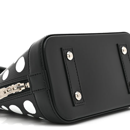 Louis Vuitton X YK Epi Alma BB Black White 9 of 10