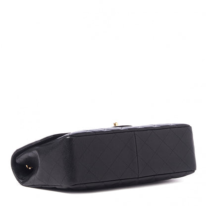 Chanel Caviar Quilted Jumbo Single Flap Black 4 of 10