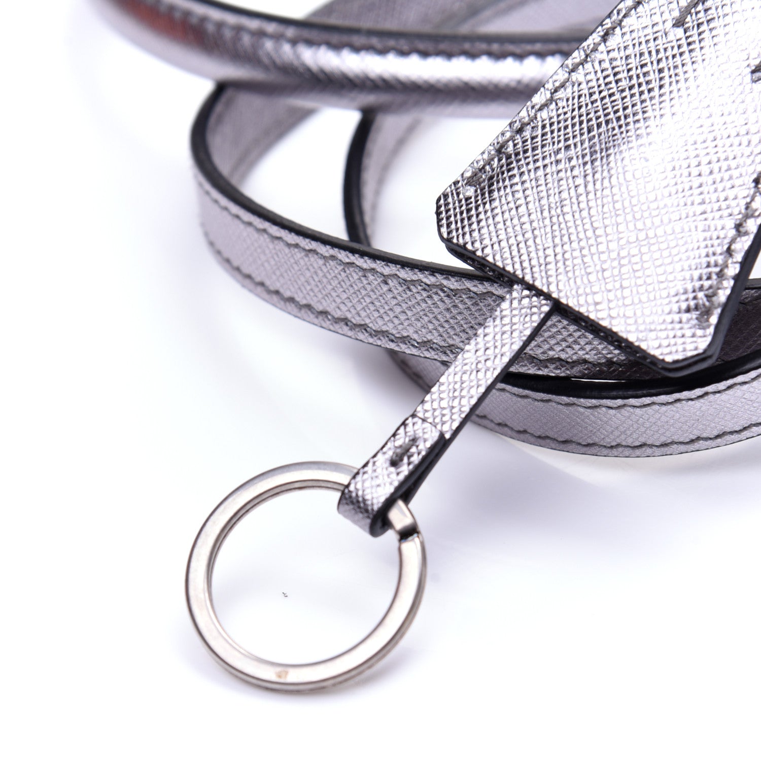 Prada Saffiano Lux Small Promenade Tote Cromo 10 of 12