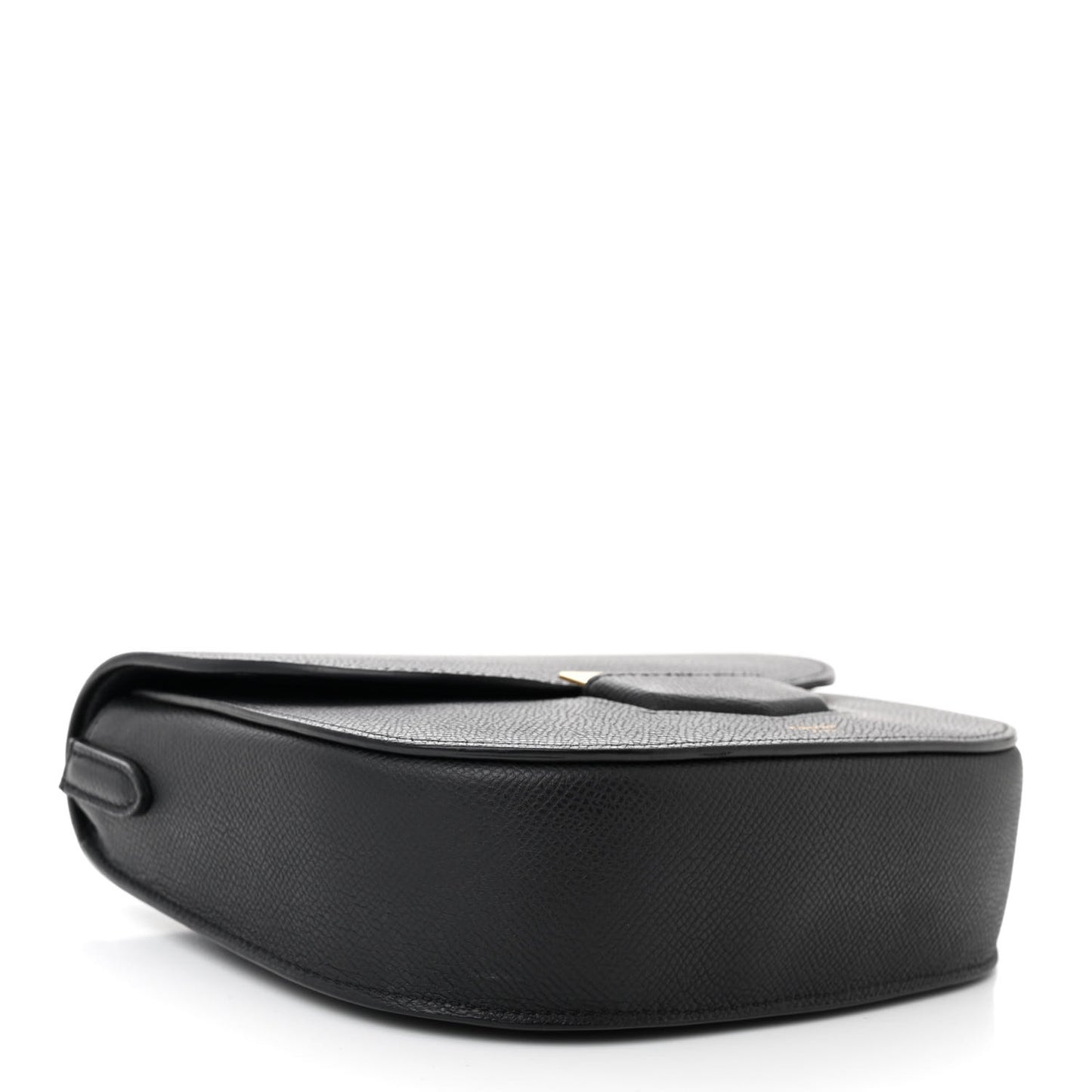 Grained Calfskin Small Trotteur Black