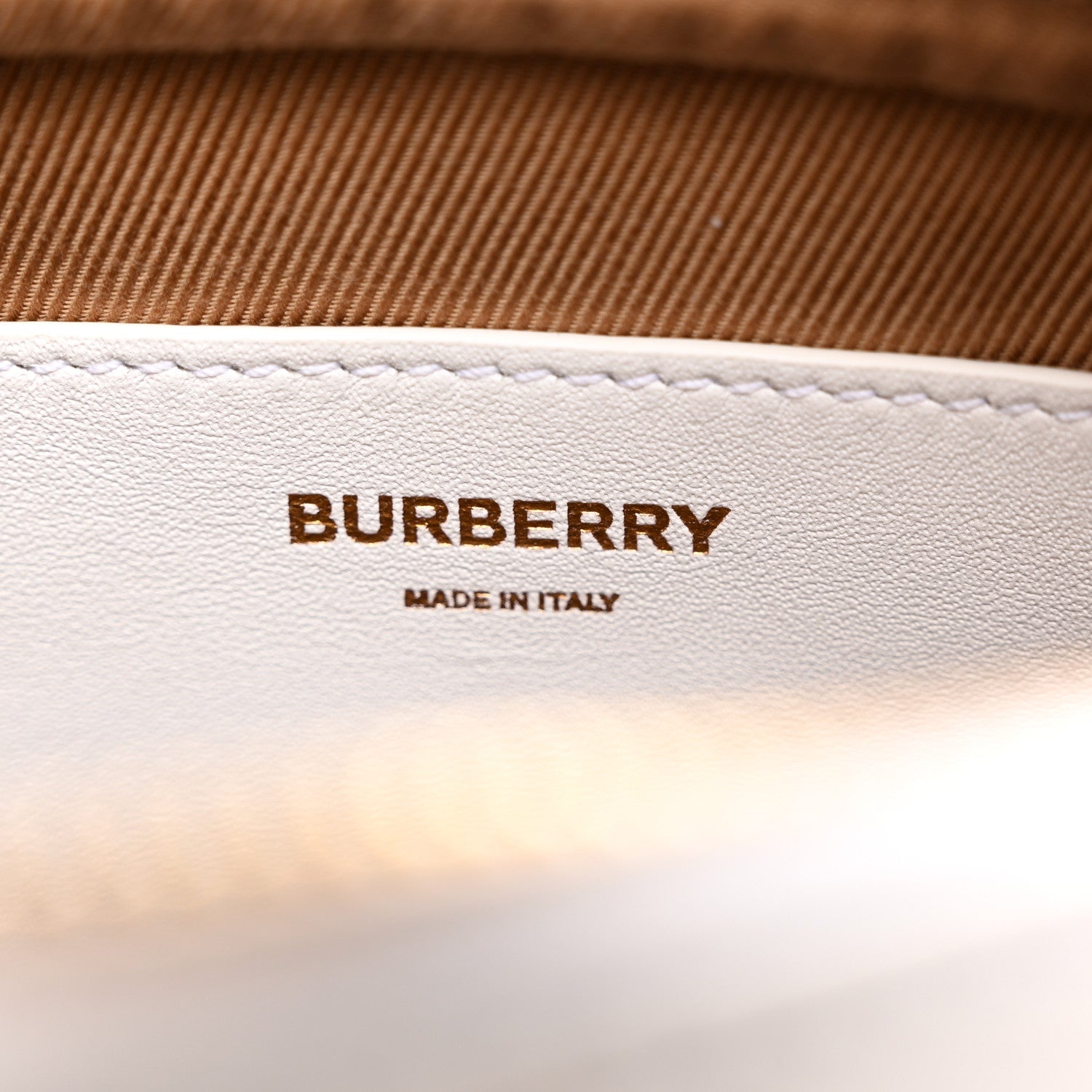 Burberry Lambskin Quilted Mini Lola Camera Bag White 6 of 10