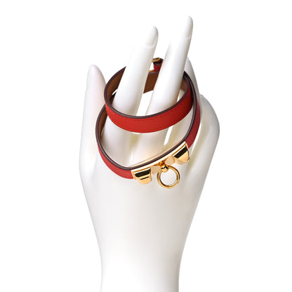 Hermes Swift Rivale Double Tour Bracelet M Capucine 2 of 5