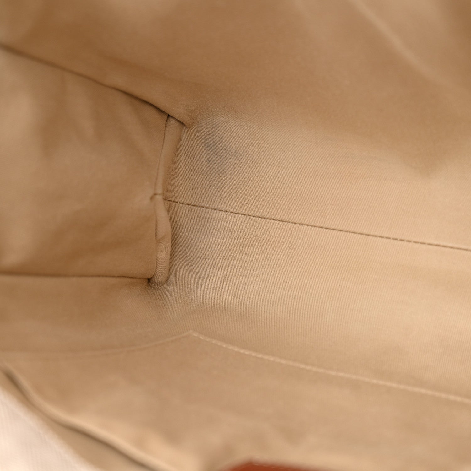 Chloe Linen Calfskin Medium Woody Ribbon Tote White Brown 14 of 18