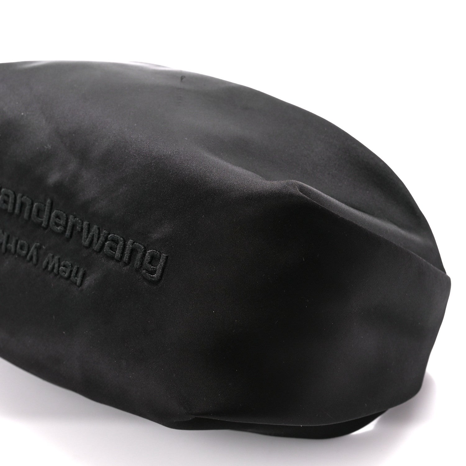 Alexander Wang Satin Mini Scrunchie Bag Black 11 of 11