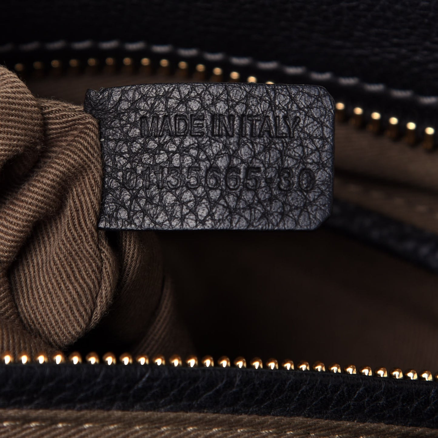 Calfskin Medium Marcie Satchel Black
