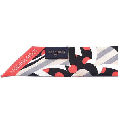 Louis Vuitton Silk Pop Monogram BB Bandeau Red 4 of 4