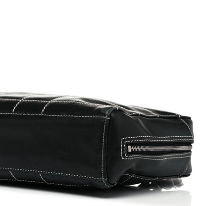 Chanel Lambskin Square Stitched Shoulder Bag Black 8 of 10