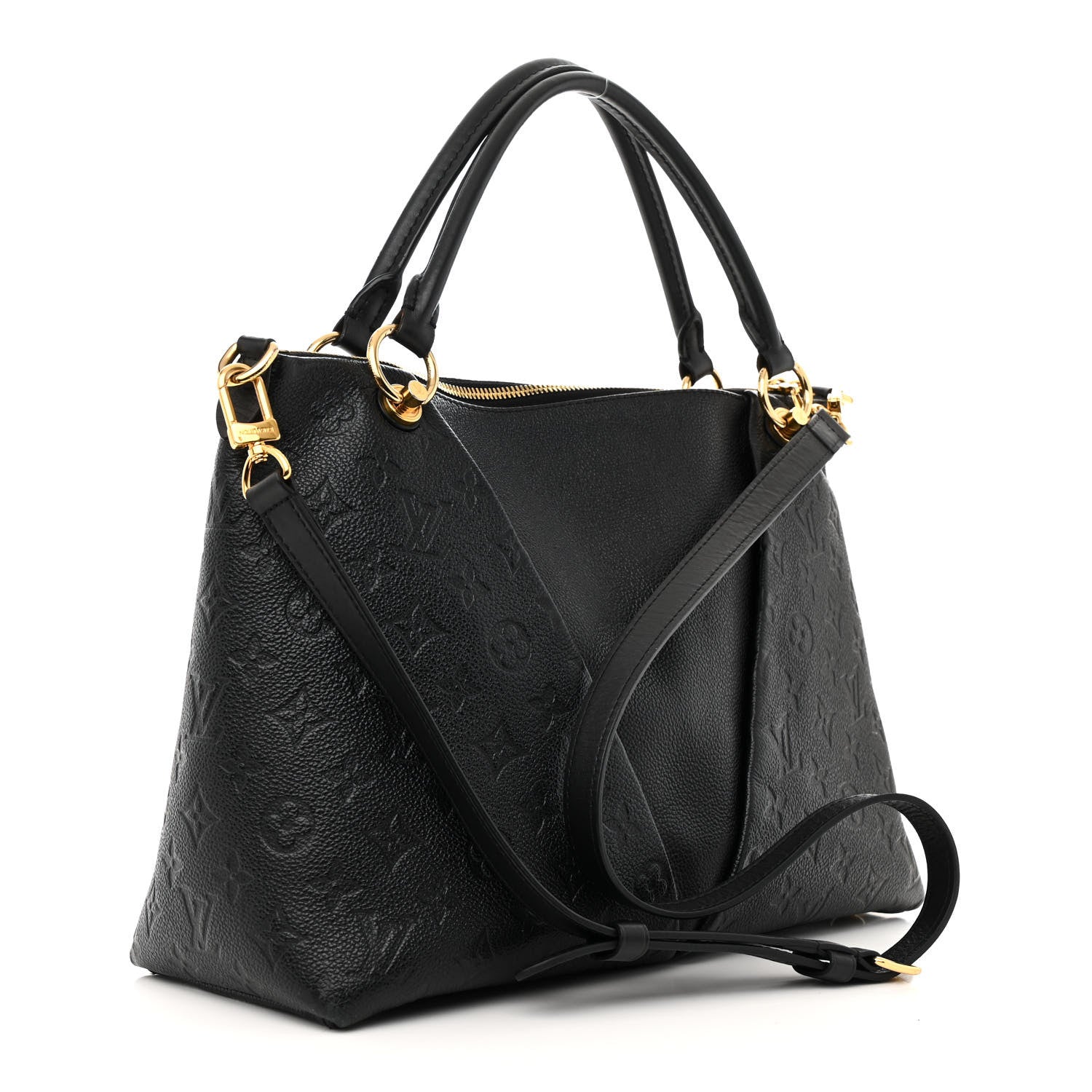 Louis Vuitton Empreinte V Tote MM Black 3 of 16