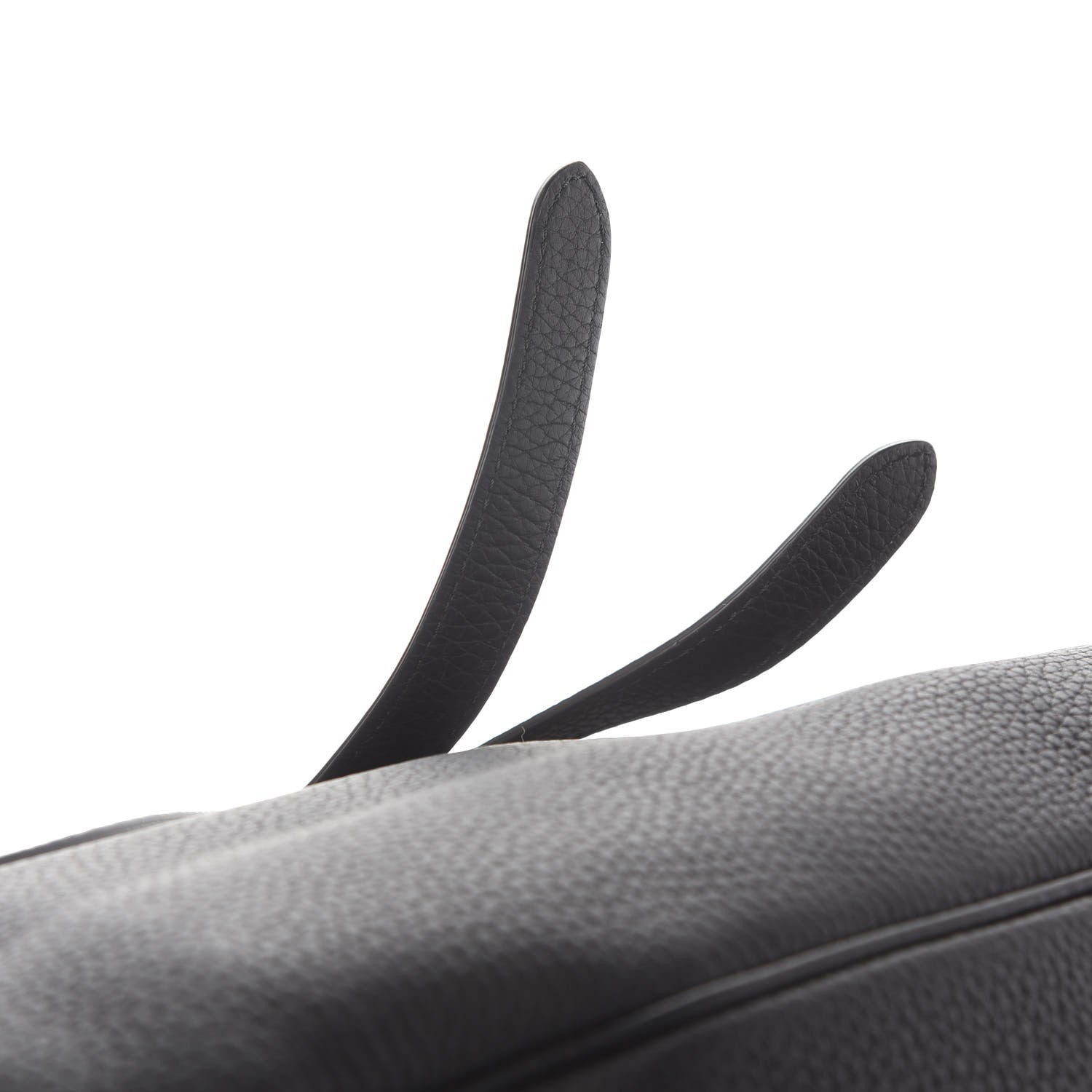 Christian Dior Grained Calfskin Saddle Soft Bag Black 9 of 9