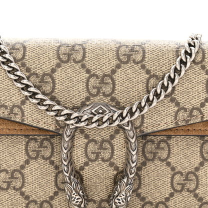 Gucci GG Supreme Monogram Super Mini Dionysus Shoulder Bag Taupe 7 of 10