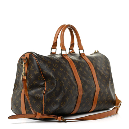 Louis Vuitton Monogram Keepall Bandouliere 45 3 of 42