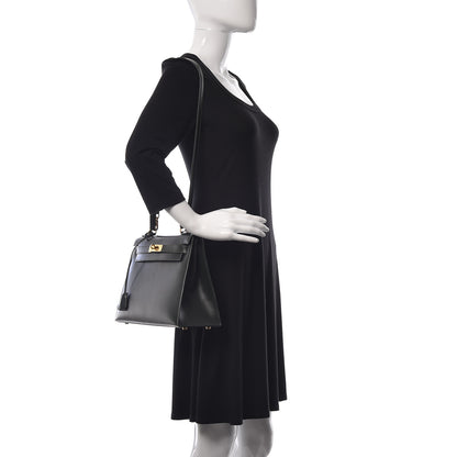 Hermes Box Kelly Sellier 28 Vert Fonce 2 of 49