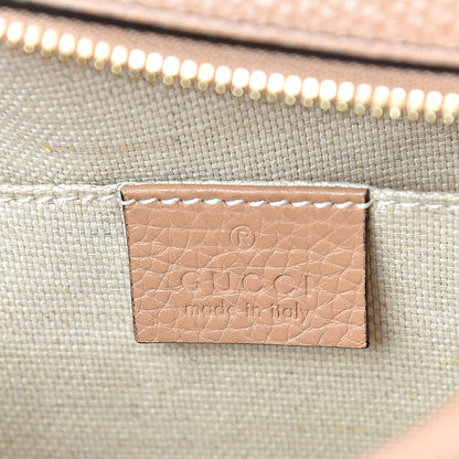 Gucci Pebbled Calfskin Small Soho Disco Bag Camelia 5 of 9