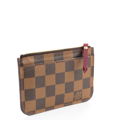 Louis Vuitton Damier Ebene Scribe Affiche Key Pouch 3 of 7
