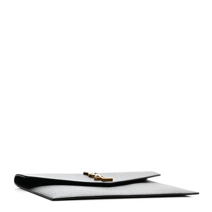 Saint Laurent Grain De Poudre Uptown Pouch Black 4 of 10