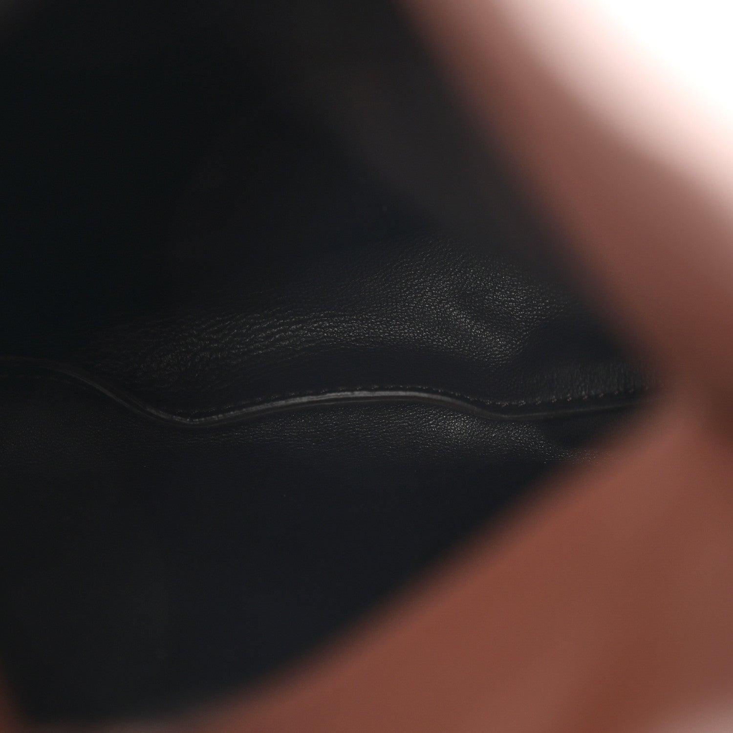 The Row Calfskin Large Glove Bag Chocolate 5 of 10