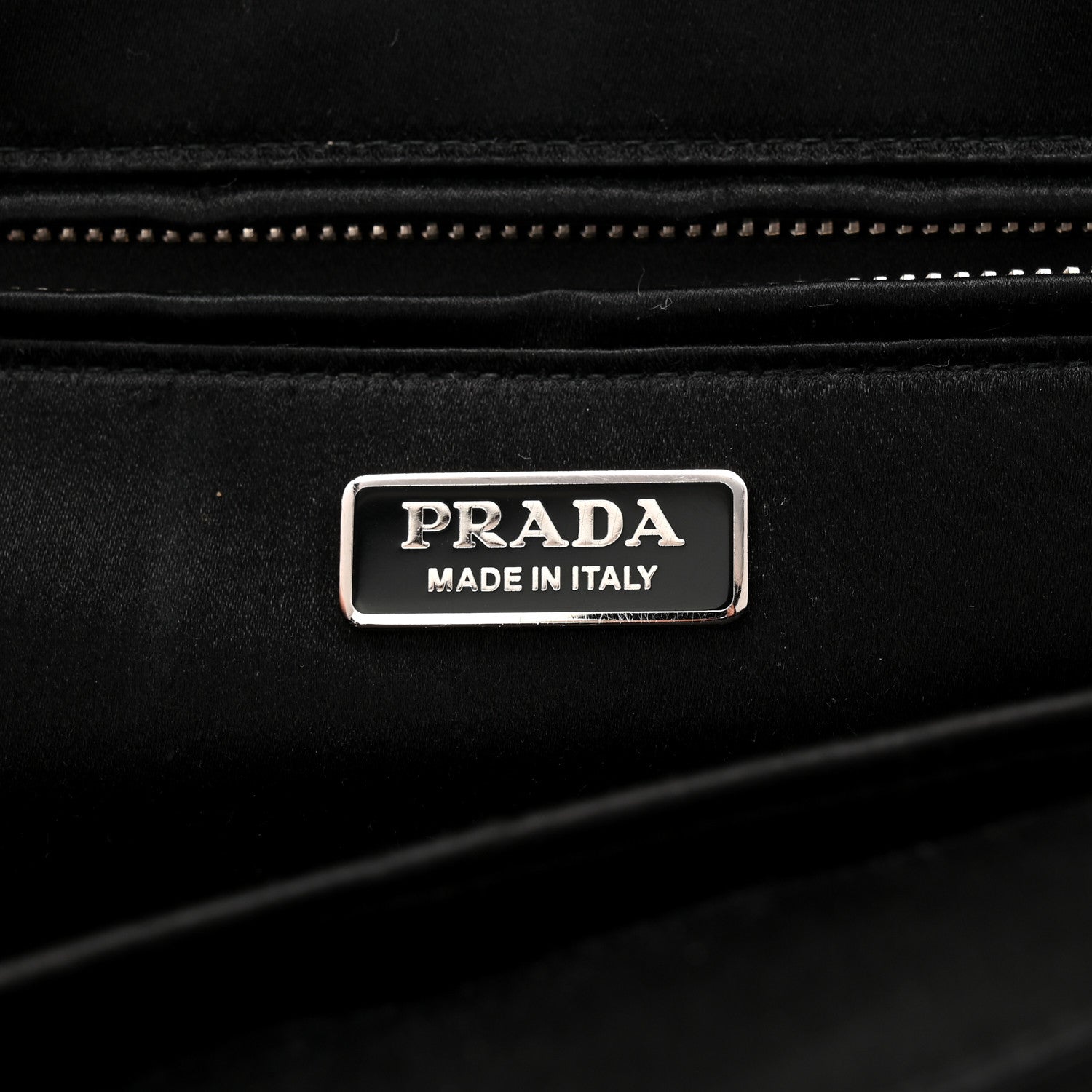 Prada Sequin Broccato Tote Black Cipria 6 of 11