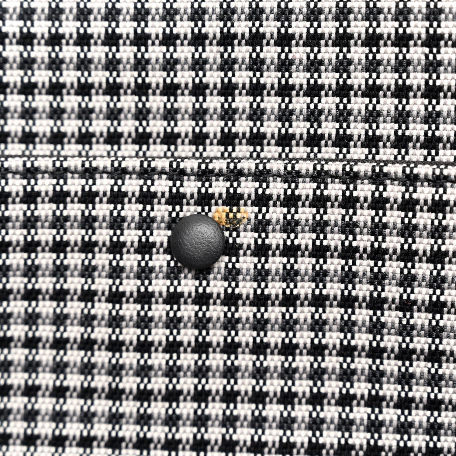 Fendi Wool Vitello King Houndstooth FF Embroidered Medium Peekaboo X-Tote Grigio Anthracite 10 of 10