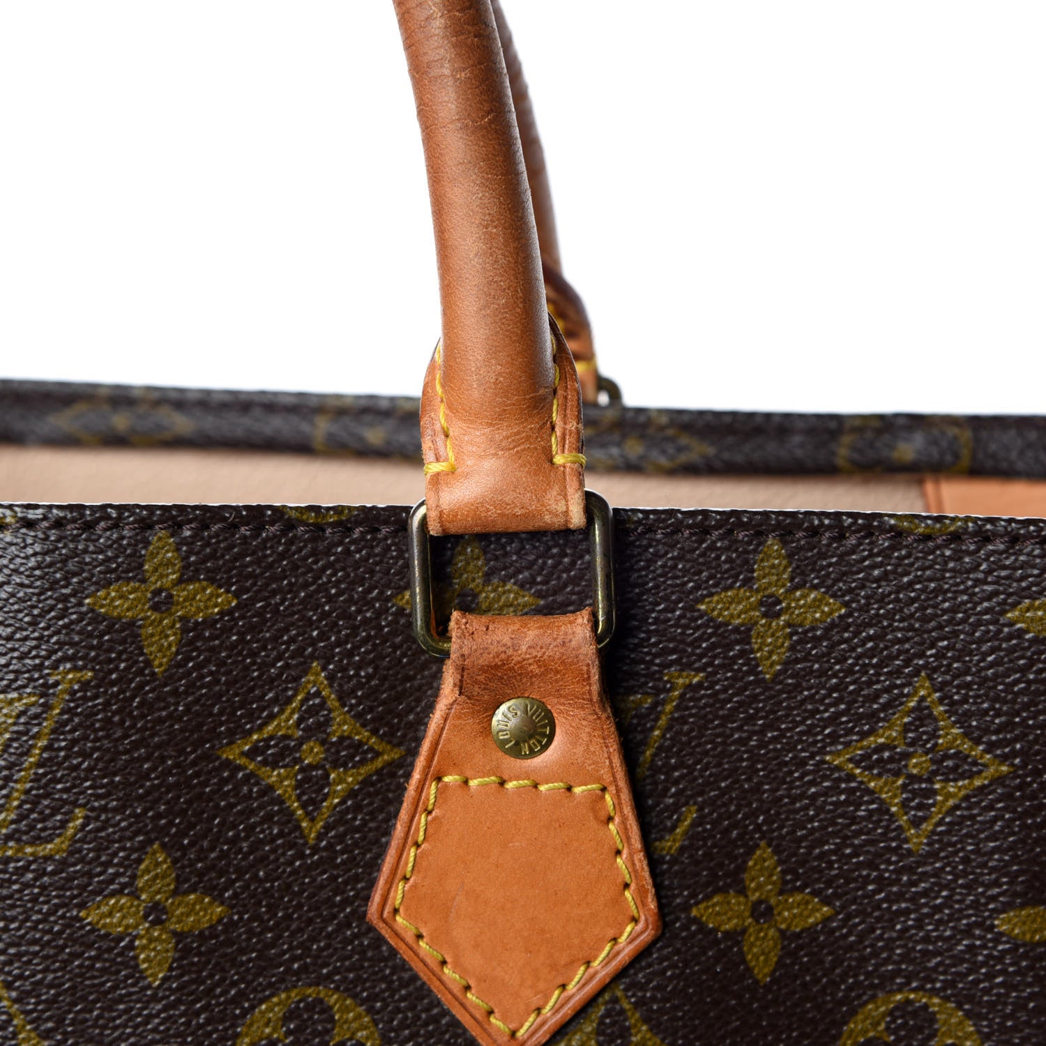 Louis Vuitton Monogram Sac Plat 14 of 17