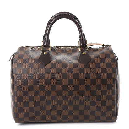 Louis Vuitton Damier Ebene Speedy 30 1 of 10