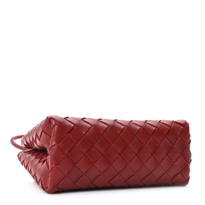 Bottega Veneta Nappa Intrecciato Mini Andiamo Shoulder Bag Lava Red 3 of 9