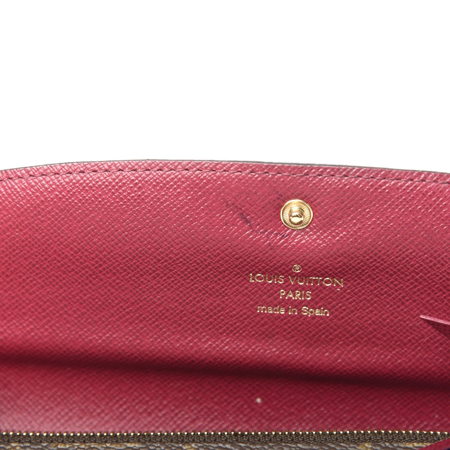 Monogram Emilie Wallet Fuchsia