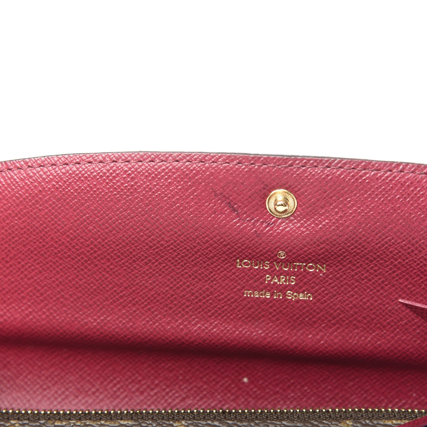 Louis Vuitton Monogram Emilie Wallet Fuchsia 10 of 15