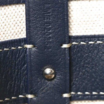 Goyard Goyardine Petit Flot Mini Bucket Bag Navy Blue 7 of 10
