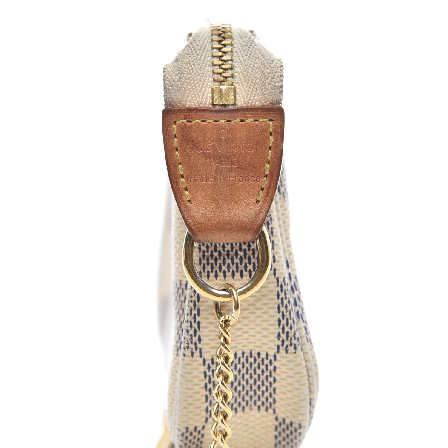 Louis Vuitton Damier Azur Mini Pochette Accessories 7 of 12