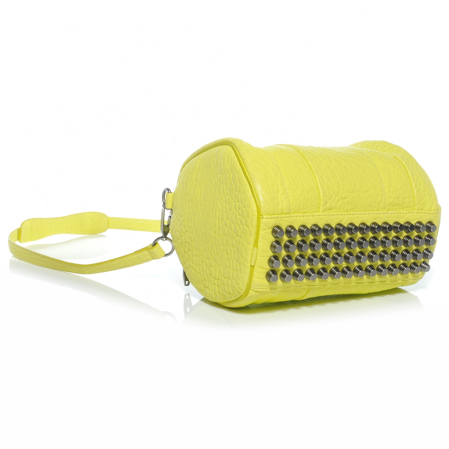 Alexander Wang Pebbled Lambskin Rockie Acid w Black Nickel Hardware 4 of 6