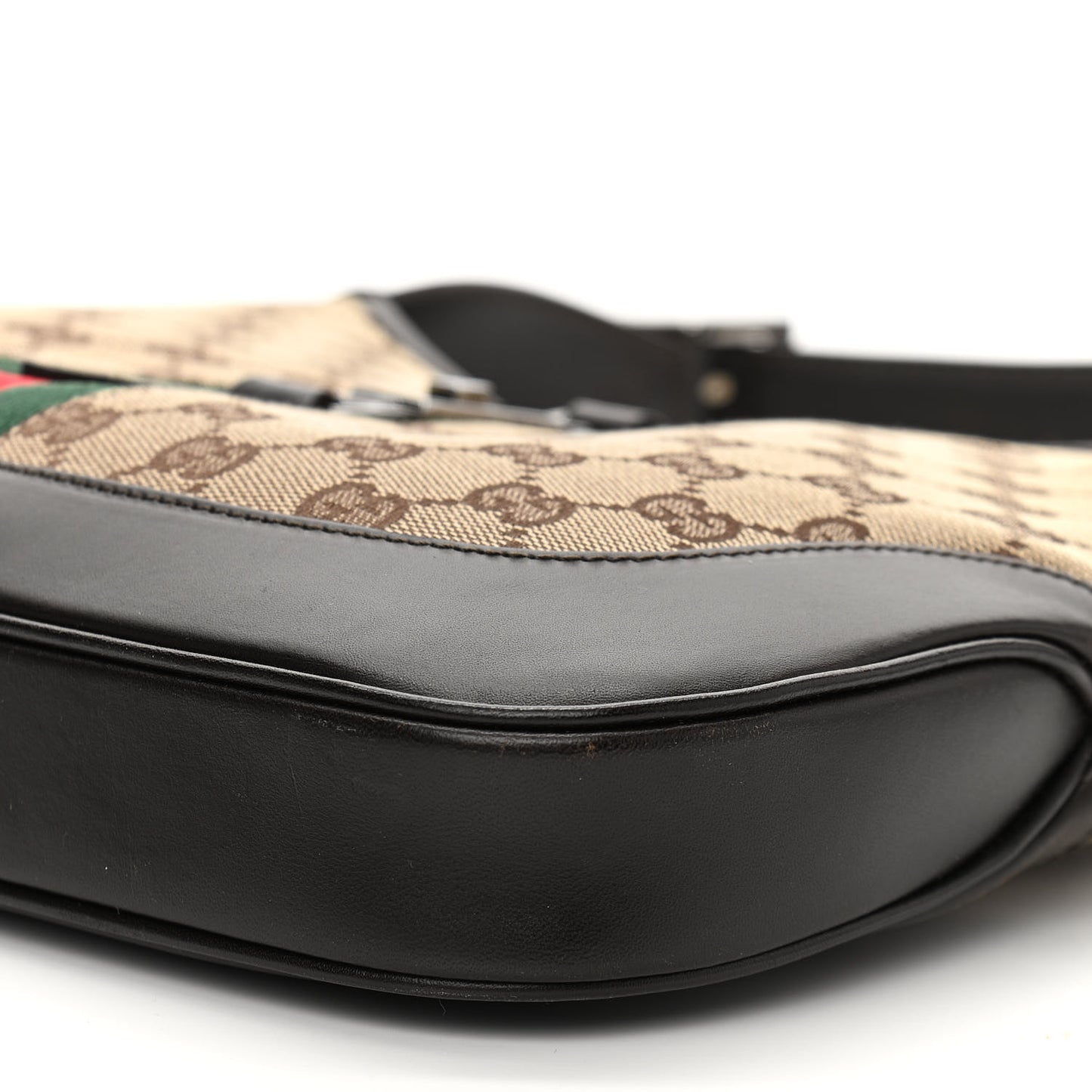Monogram Web Jackie O Hobo Dark Brown