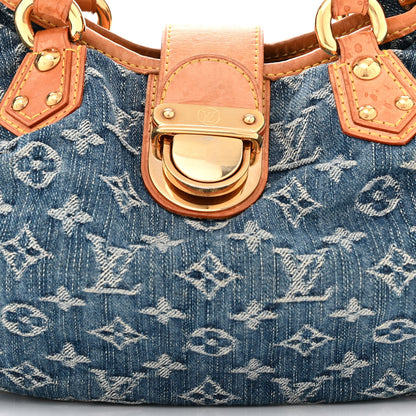 Louis Vuitton LOUIS VUITTON Monogram Denim Pleaty Blue 7 of 10