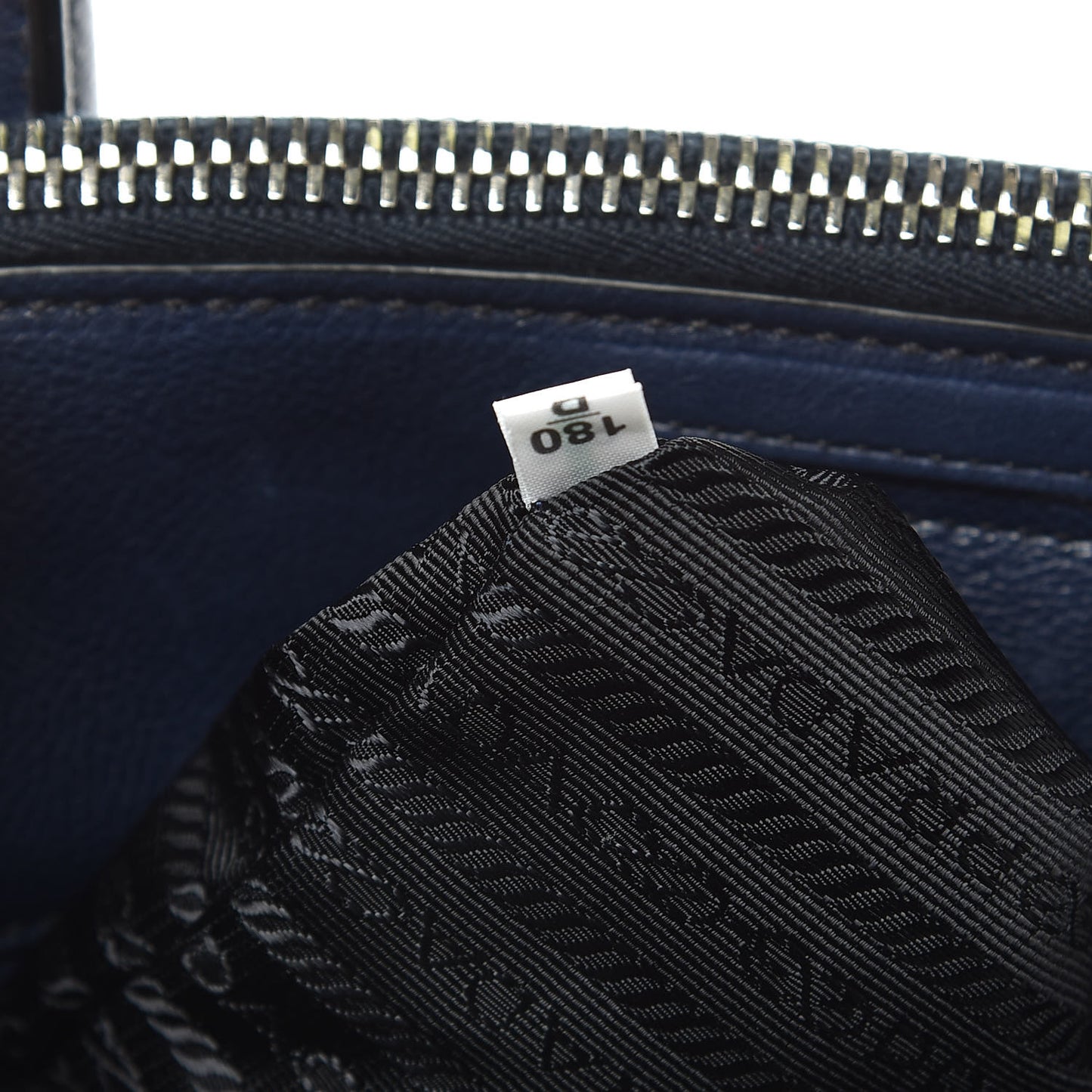 Glace Calf Small Twin Pocket Tote Baltico