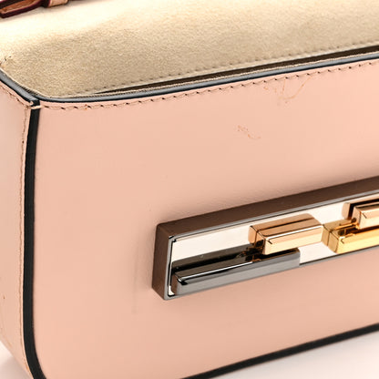 Fendi Vitello Dolce Calf Hair Studded Mini 3Baguette Shoulder Bag Light Pink 11 of 15