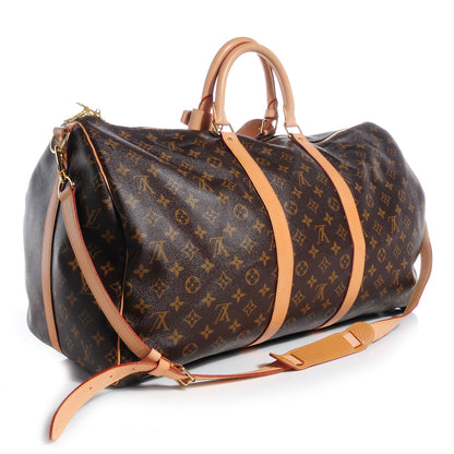 Louis Vuitton Monogram Keepall Bandouliere 55 3 of 8