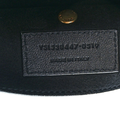 Saint Laurent Lambskin Teddy Drawstring Bag Fuchsia 8 of 13