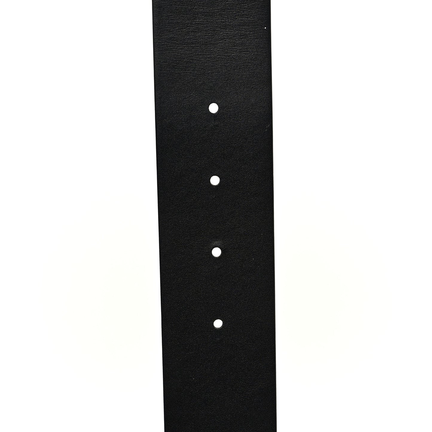 Calfskin CC Chain Belt 75 30 Black