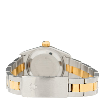 Rolex Stainless Steel 18K Yellow Gold 26mm Oyster Perpetual Watch Silver 67183 3 of 4