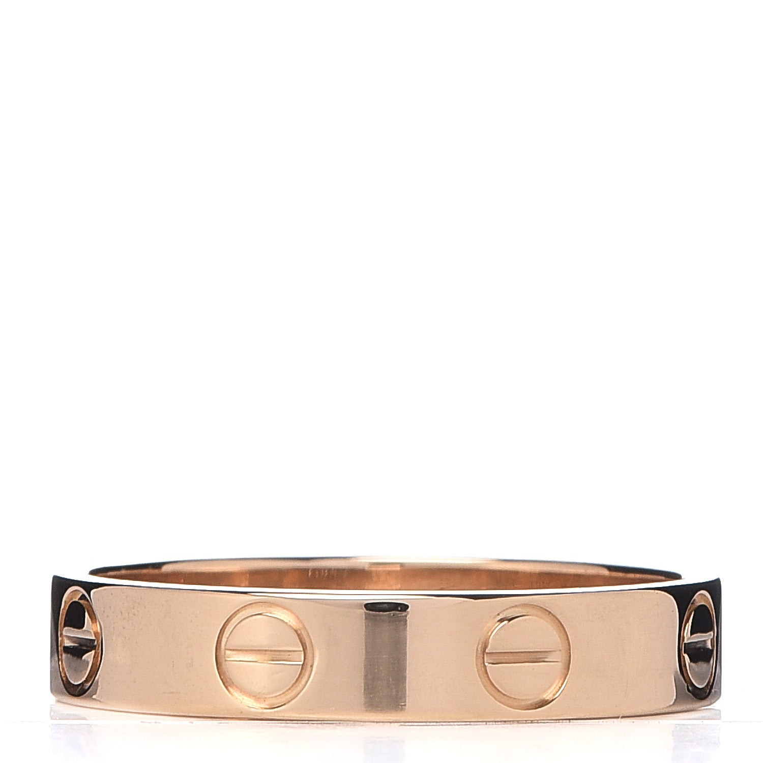 Cartier 18K Yellow Gold 3.5mm LOVE Wedding Band Ring 52 6 3 of 4
