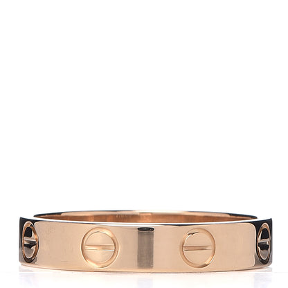 Cartier 18K Yellow Gold 3.5mm LOVE Wedding Band Ring 52 6 3 of 4