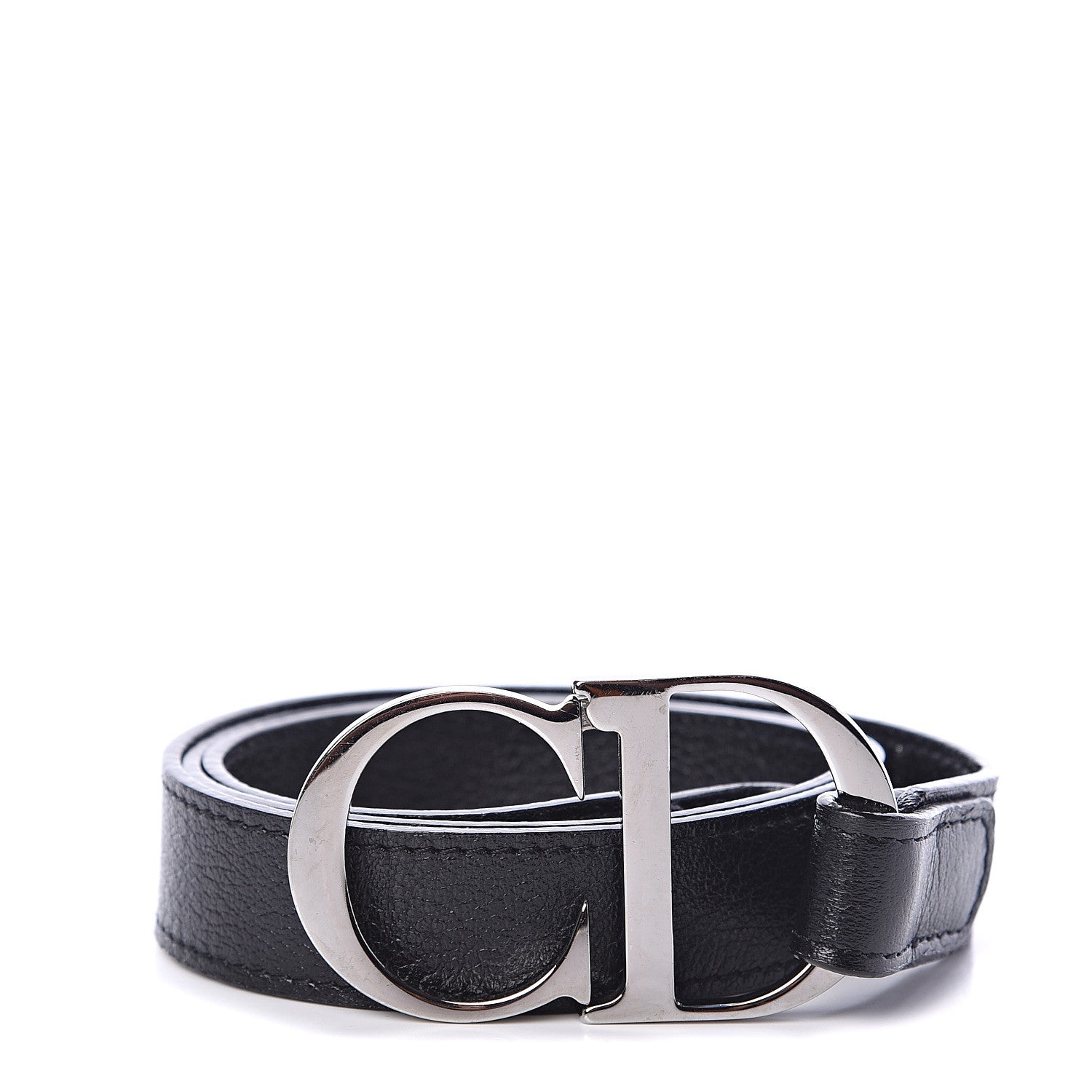 Christian Dior Calfskin CD Belt 85 Black 1 of 3
