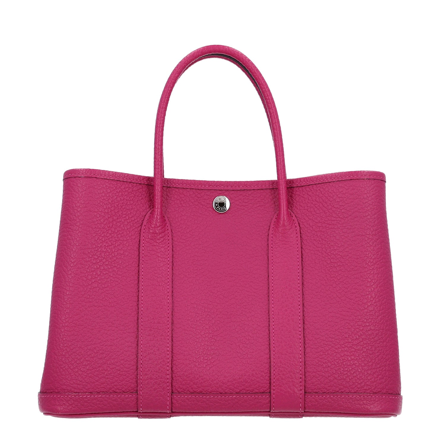 Hermes Vache Country Garden Party 30 TPM Rose Pourpre 1 of 9