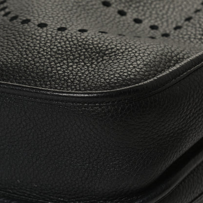 Hermes Taurillon Clemence Evelyne III GM Black 10 of 12