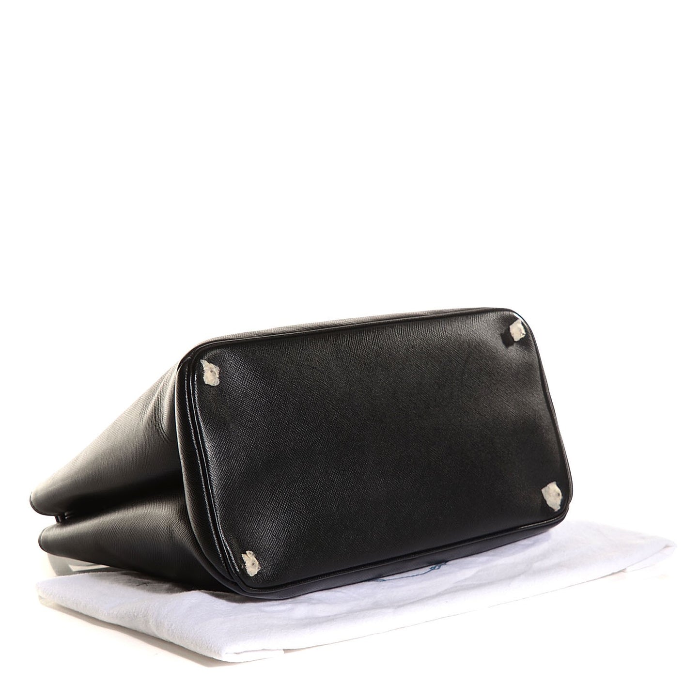 Saffiano Cuir Twin Tote Nero Black