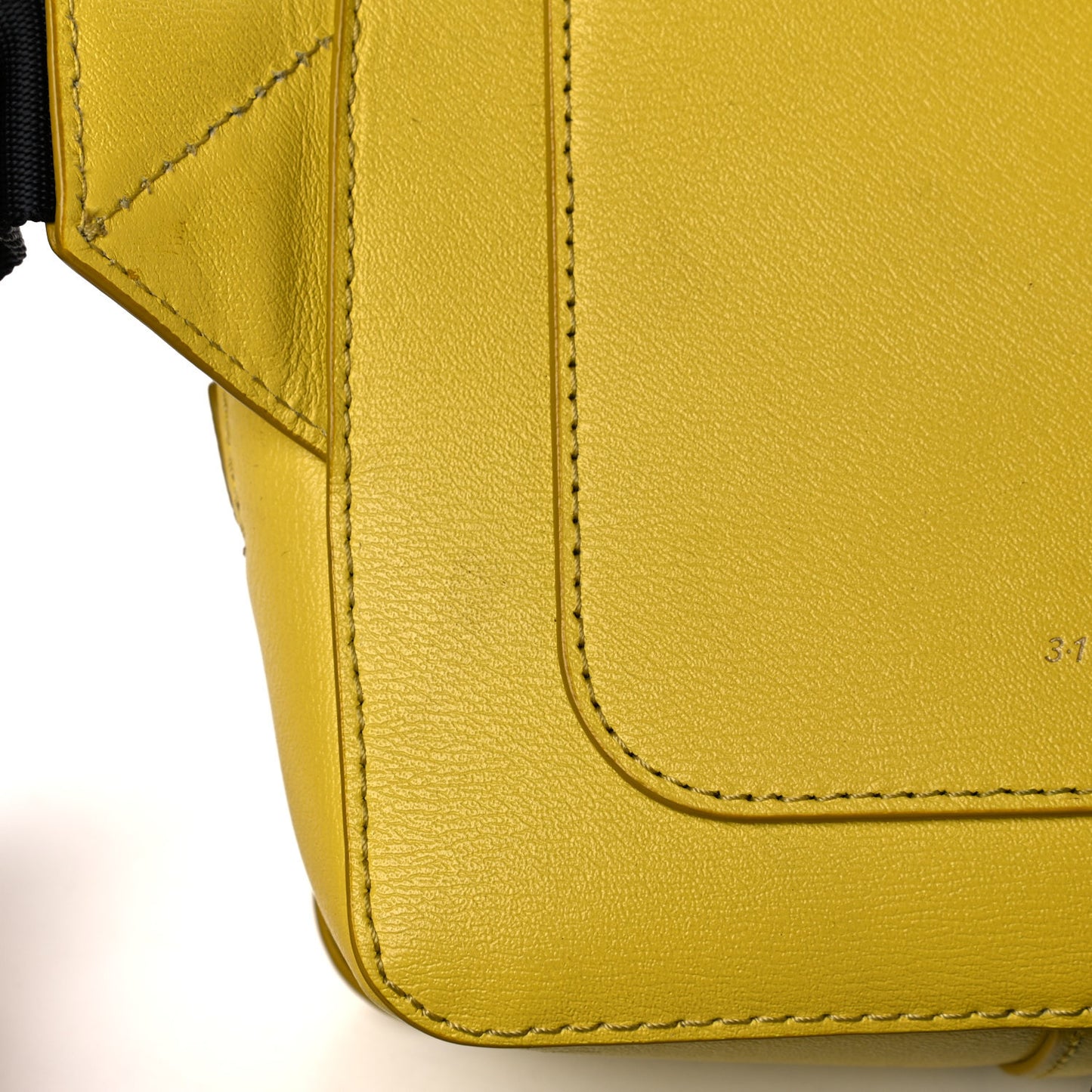 Calfskin Pashli Belt Bag Yellow