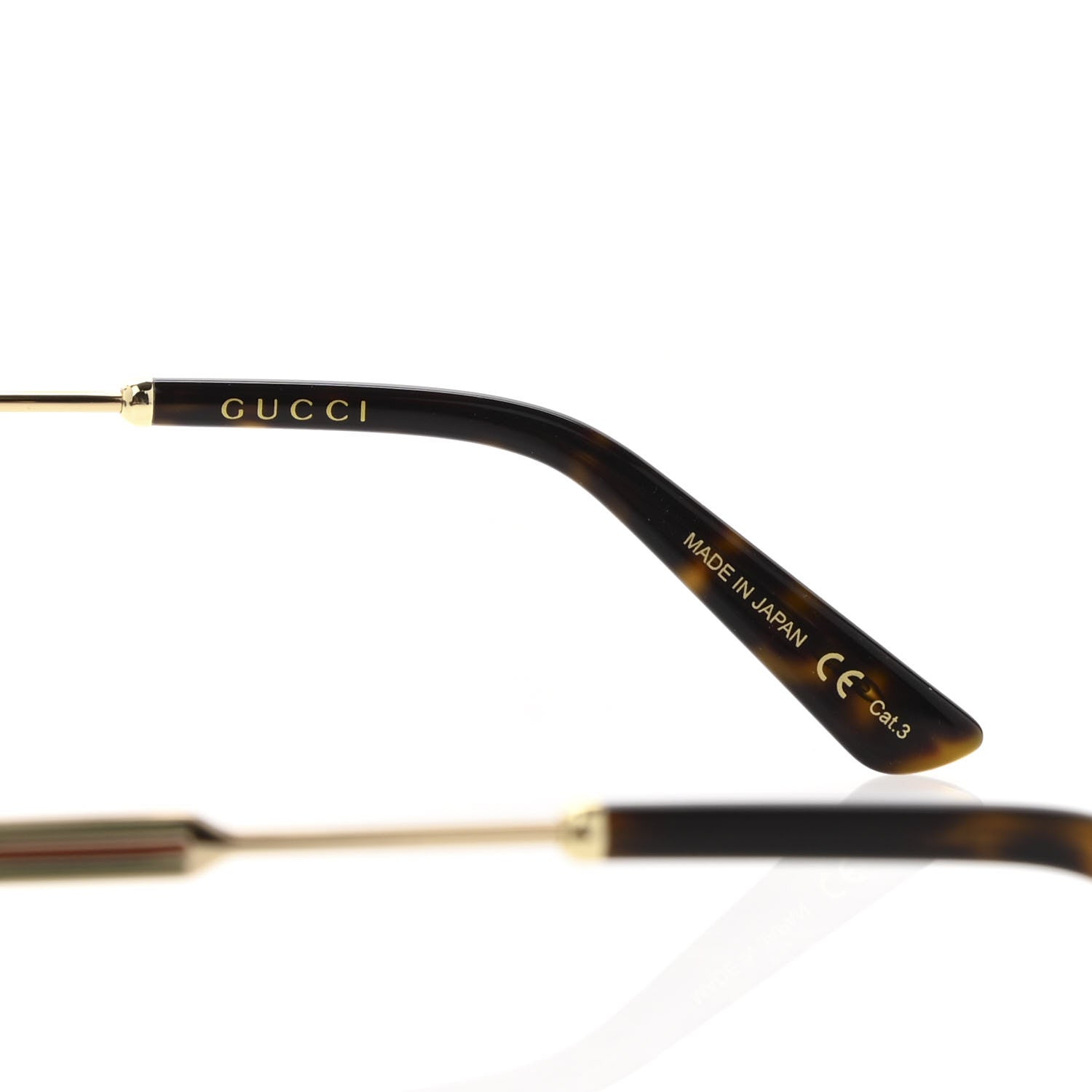 Gucci Square Frame Sunglasses GG0241S Black 6 of 8
